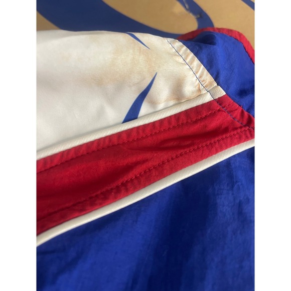 VTG Mitchell & Ness NBA Nets Jacket 1993-94 Hardwood Classics Pullover XL Rare - Picture 5 of 7